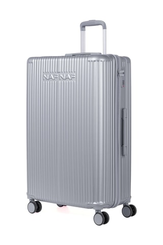Weekendtrolley (M) Vaiana - Zilverkleurig - 75 cm
