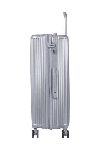 Weekendtrolley (M) Vaiana - Zilverkleurig - 75 cm