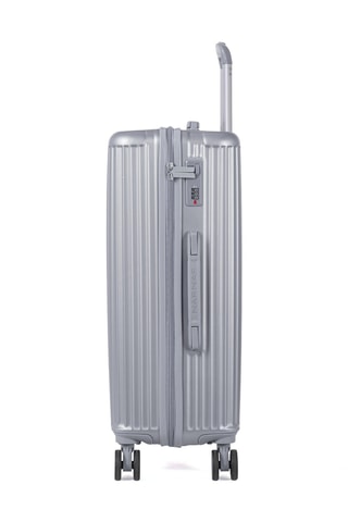 Weekendtrolley (M) Vaiana - Zilverkleurig - 65 cm
