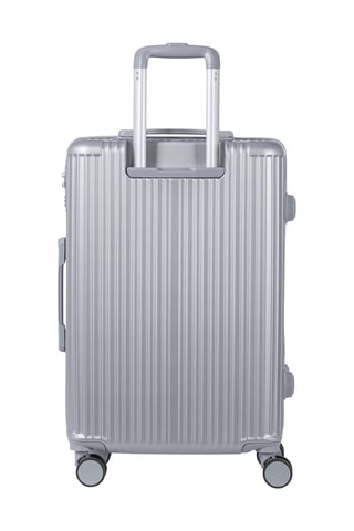 Weekendtrolley (M) Vaiana - Zilverkleurig - 65 cm