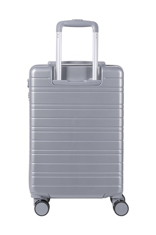 Weekendtrolley (M) Tiana - Metallic Grijs - 55 cm