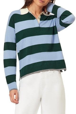 Polo - Vert et bleu clair