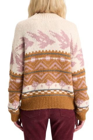 Pull en laine et mohair - Moutarde