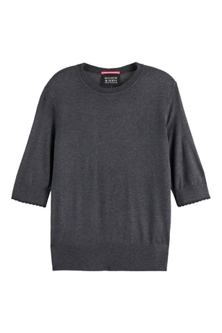 Pull à manches longues - Gris foncé