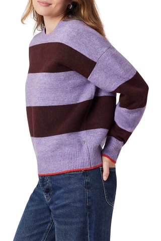 Pull à manches longues - Violet