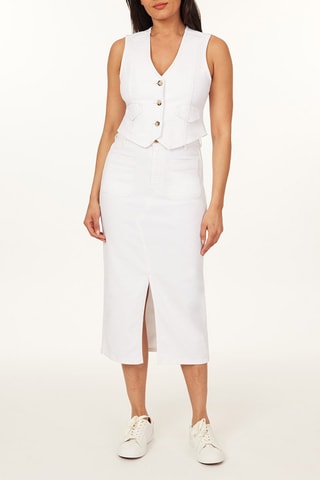 Gilet sans manches - Blanc