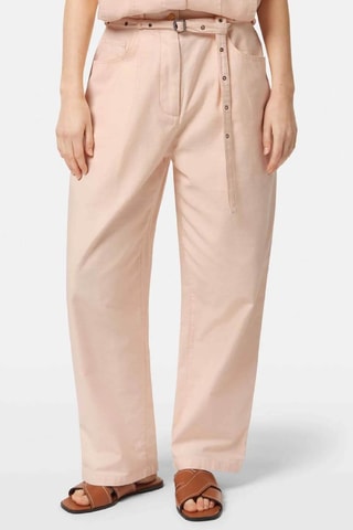 Pantalon wide legs - Rose poudré