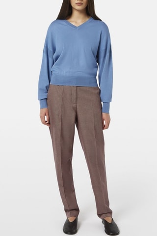 Pantalon slim - Marron