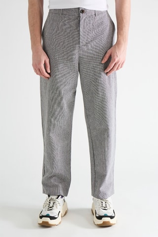 Pantalon - Gris et écru