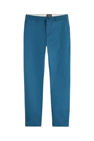 Chino slim - Bleu pétrole
