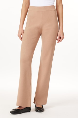 Pantalon flare - Beige