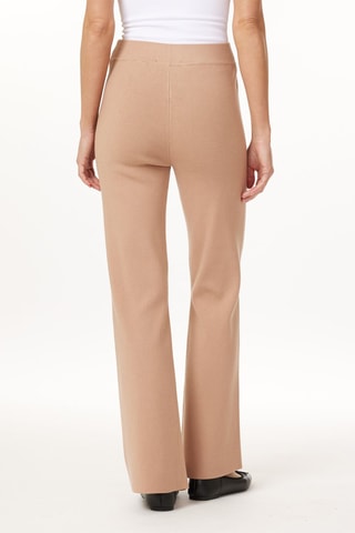 Pantalon flare - Beige