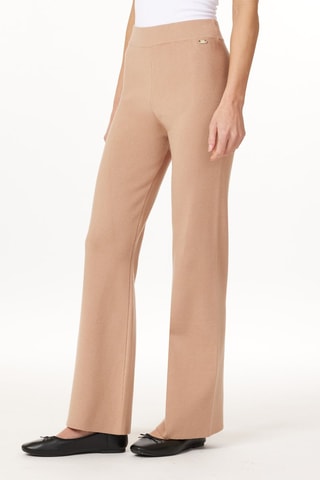 Pantalon flare - Beige