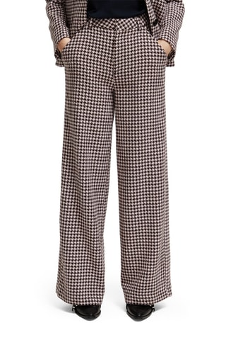 Pantalon wide legs en laine - Noir
