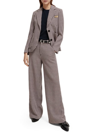 Pantalon wide legs en laine - Noir