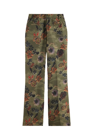 Pantalon flare - Vert