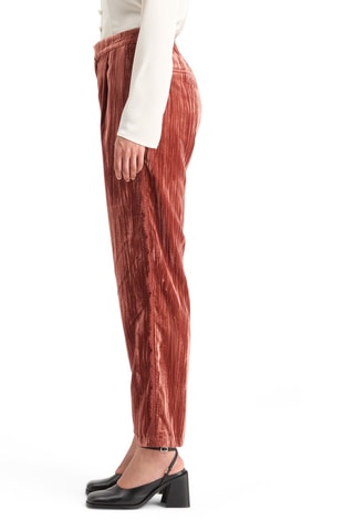 Pantalon en velours - Rouille