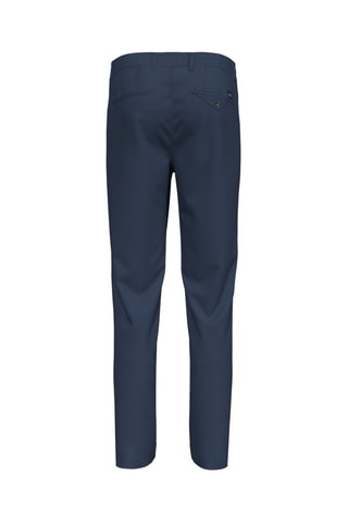 Chino en coton biologique - Bleu marine