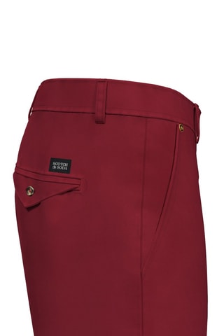 Pantalon slim en coton biologique - Rouge