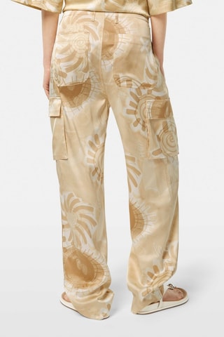 Pantalon taille haute - Beige