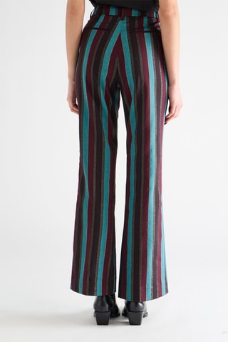 Pantalon flare - Bordeaux