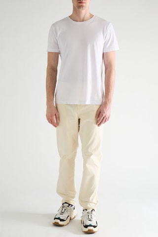 Chino en coton biologique - Beige