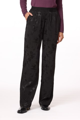 Pantalon taille haute - Noir