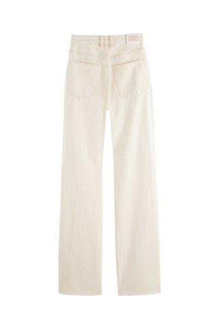 Jean bootcut en coton biologique - Beige