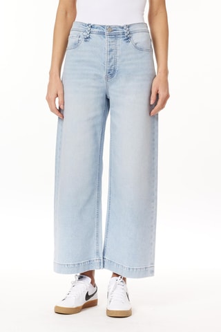 Jean wide legs 7/8 - Bleu clair