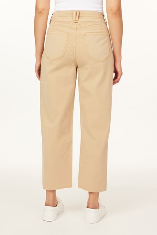 Jean droit 7/8 - Beige