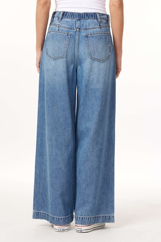Jean wide legs - Bleu
