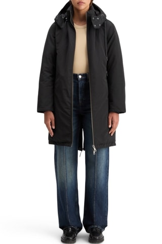 Parka à capuche - Noir