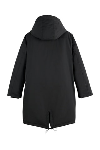 Parka à capuche - Noir