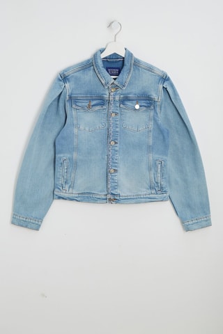 Veste en jean et coton biologique - Bleu clair