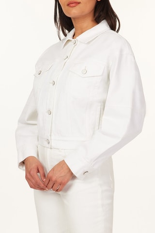 Veste en jean - Blanc