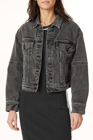 Veste en jean - Gris