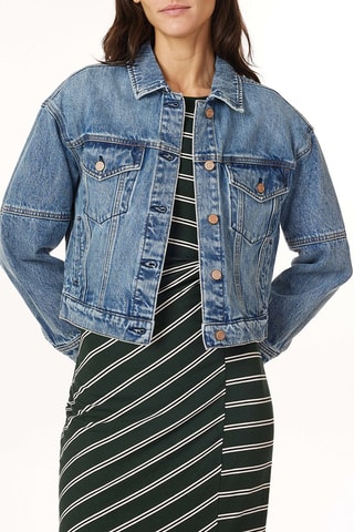Veste en jean - Bleu