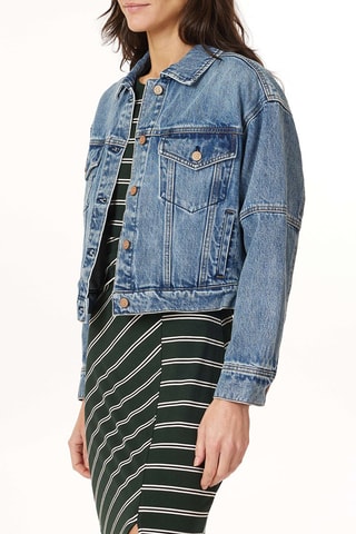 Veste en jean - Bleu
