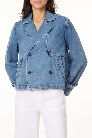 Veste en jean - Bleu