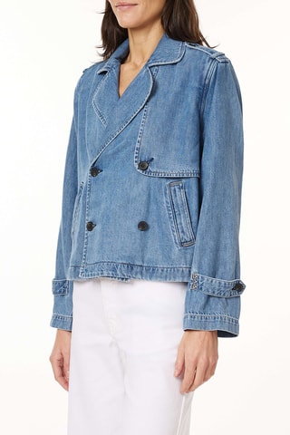 Veste en jean - Bleu
