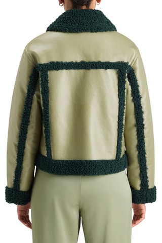 Veste à manches longues - Vert et noir