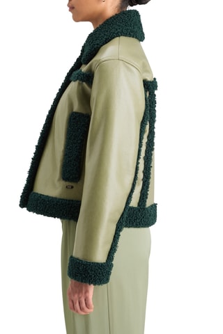 Veste à manches longues - Vert et noir
