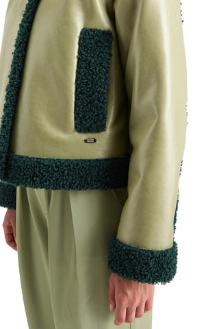 Veste à manches longues - Vert et noir