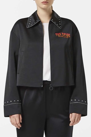 Veste à manches longues - Noir et orange