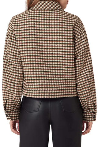 Veste - Beige et noir