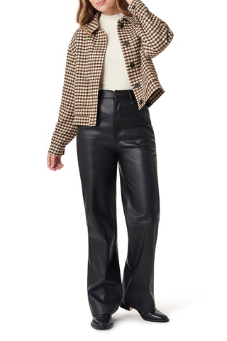 Veste - Beige et noir