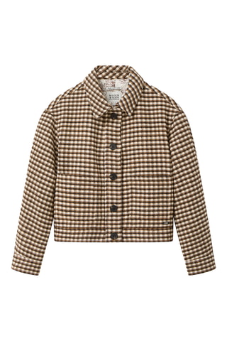 Veste - Beige et noir