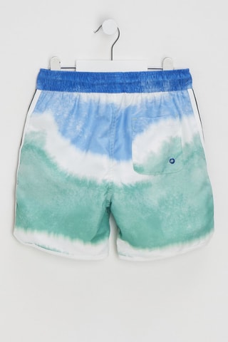 Short de bain tie and dye - Bleu marine