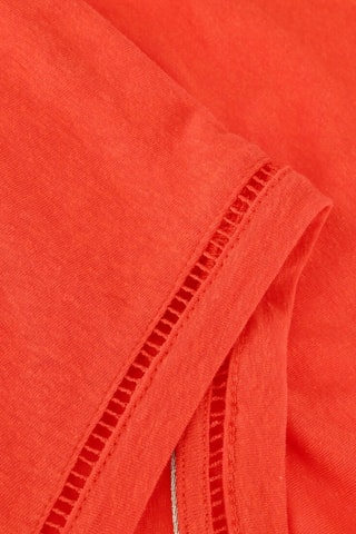 Top en lin - Orange