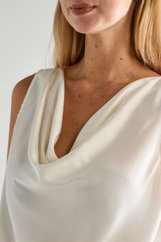 Top sans manches - Blanc cassé